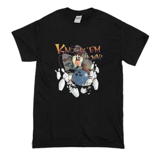 Tasmanian Devil Bowling T Shirt (Oztmu)