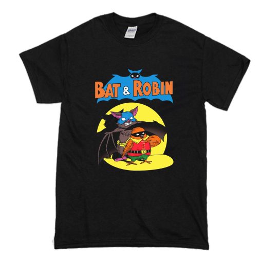 Bat and Robin T-Shirt (Oztmu)
