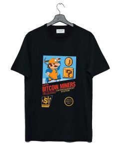 Bitcoin Miner Super Mario T Shirt (Oztmu)