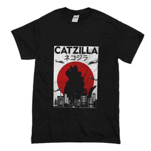 Catzilla T-Shirt (Oztmu)