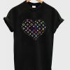 Colorful LV Heart T-Shirt (Oztmu)