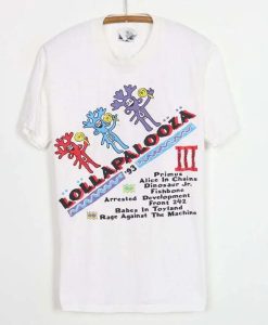 Lollapalooza Vintage 1993 Tour T-Shirt (Oztmu)