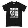 Missing Obama T Shirt (Oztmu)