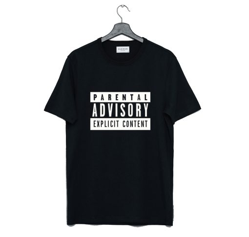 Parental Advisory Black T-Shirt (Oztmu)