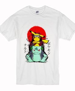 Pikuto - Pikachu Bulbasaur T Shirt (Oztmu)