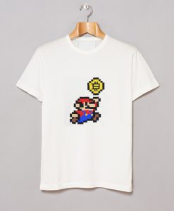 Super Mario Bitcoin T-Shirt (Oztmu)