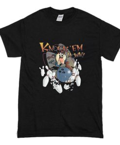 Tasmanian Devil t shirt Bowling T Shirt (Oztmu)