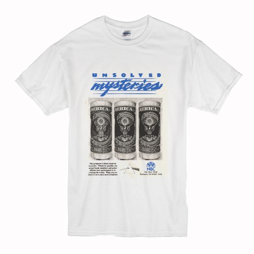 Unsolved Mysteries T Shirt (Oztmu)