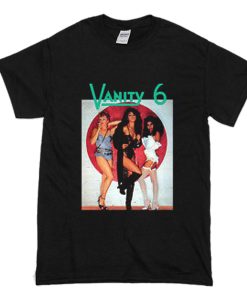 Vanity 6 T Shirt (Oztmu) Black