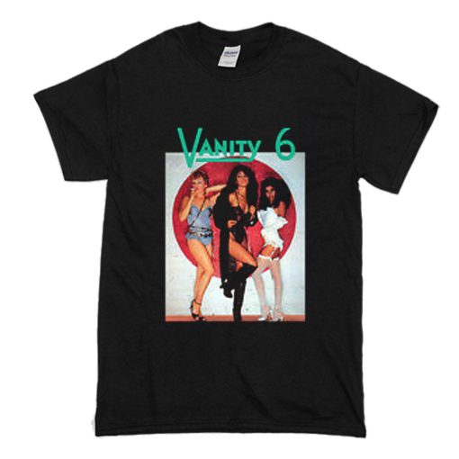 Vanity 6 T Shirt (Oztmu) Black