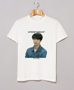 BTS Jin Worldwide Handsome Kpop T Shirt (Oztmu)