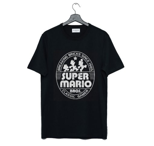 Breaking Bricks Since 1985 Super Mario Bros T Shirt (Oztmu)