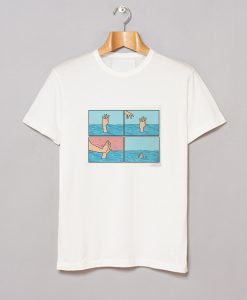 Drowning High Five T Shirt (Oztmu)