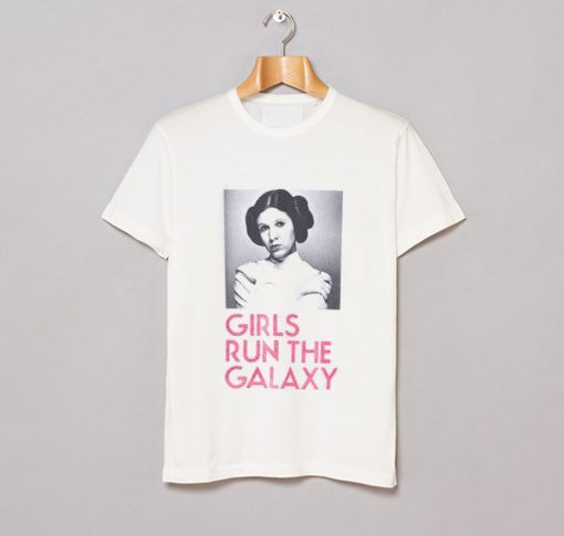 Girls Short Sleeve Star Wars Girls Run The Galaxy T-Shirt (Oztmu)