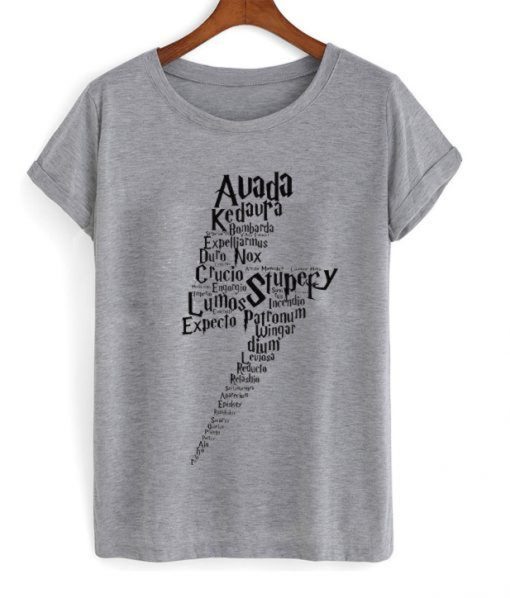 Harry Potter Lightning Spell T-Shirt (Oztmu)