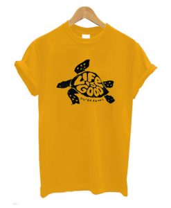 Life Is Good Turtle Outer Banks T Shirt (Oztmu)