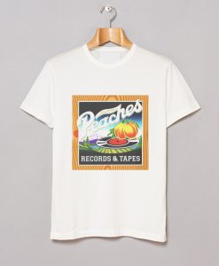 Peaches Records And Tapes T Shirt (Oztmu)