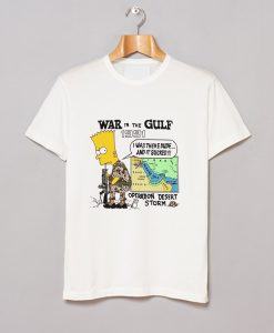 War In The Gulf Bart Simpson T Shirt (Oztmu)