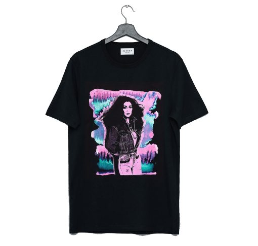 Cher Pop Neon Girls T Shirt (Oztmu)