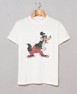Disney Men's Three Little Pigs Big Bad Wolf T-Shirt (Oztmu)