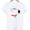 Family Guy Brian Griffin Face Licensed Men’s T-Shirt (Oztmu)