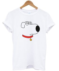 Family Guy Brian Griffin Face Licensed Men’s T-Shirt (Oztmu)