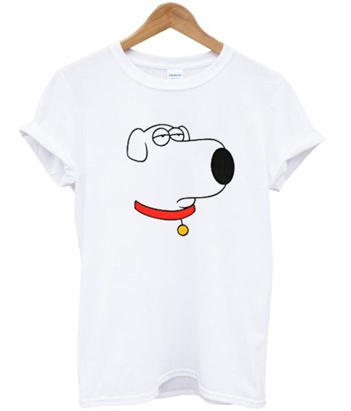 Family Guy Brian Griffin Face Licensed Men’s T-Shirt (Oztmu)