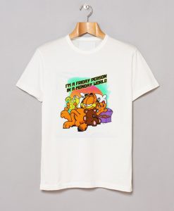 Garfield Mens' I'm A Friday Person In A Monday World T Shirt (Oztmu)