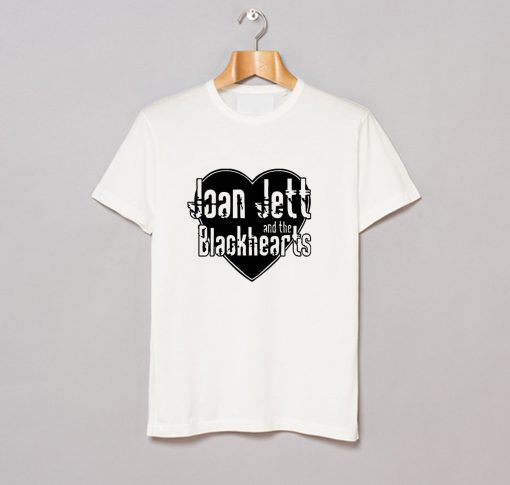 Joan Jett & The Blackhearts T Shirt (Oztmu) White