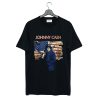 Johnny Cash USA Flag T Shirt (Oztmu)