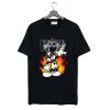 Kiss Mickey Mouse Band Black T-Shirt (Oztmu)