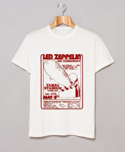 Led Zeppelin Tampa Stadium Tour 1973 T-Shirt (Oztmu)