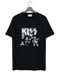 Mickey mouse and Friends Disney Kiss band T Shirt (Oztmu)