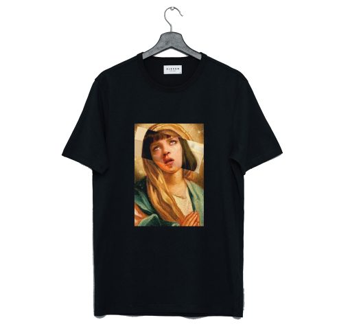 Pulp Fiction Maria Mia Wallace T Shirt (Oztmu)