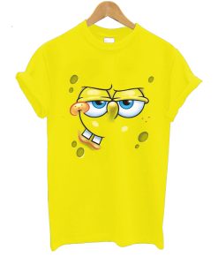 Spongebob Face Smirk T-Shirt (Oztmu)