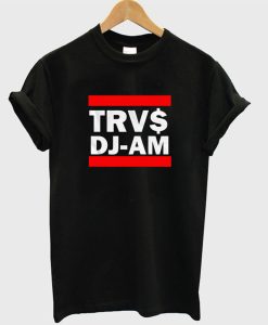 TRVS DJ-AM Black T-Shirt (Oztmu)