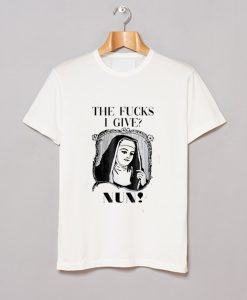 The Fucks I Give Nun Funny T Shirt (Oztmu)