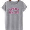 Unicorn Fan Club T-Shirt (Oztmu)