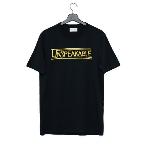 Unspeakable Font T Shirt (Oztmu)