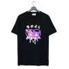 Valentines My Melody Kuromi Drip Heart T Shirt (Oztmu)