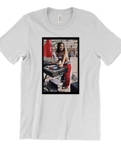 Aaliyah DJ Rock T Shirt (Oztmu)