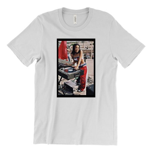 Aaliyah DJ Rock T Shirt (Oztmu)