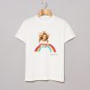 Album Merch Tour Mariah Carey Rainbow T Shirt (Oztmu) White