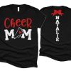 Cheer Mom T Shirt (Oztmu)