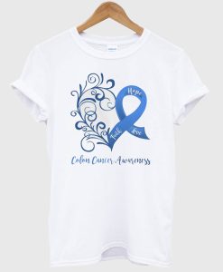 Colon Cancer Awareness T-Shirt (Oztmu)