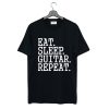 Eat Sleep Guitar Repeat T-Shirt (Oztmu)