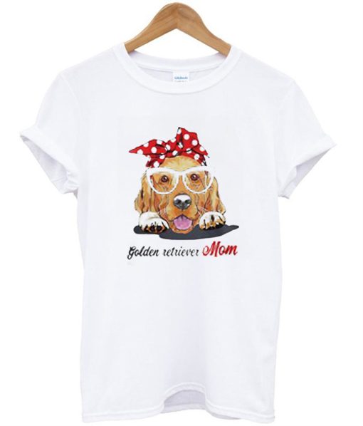 Golden Retriever Mom T-Shirt (Oztmu)