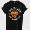 Gritty Destroyer Of Worlds Charcoal T-Shirt (Oztmu)