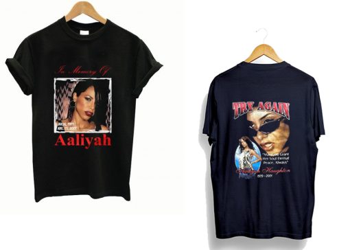 In Memory Of Aaliyah T Shirt (Oztmu)