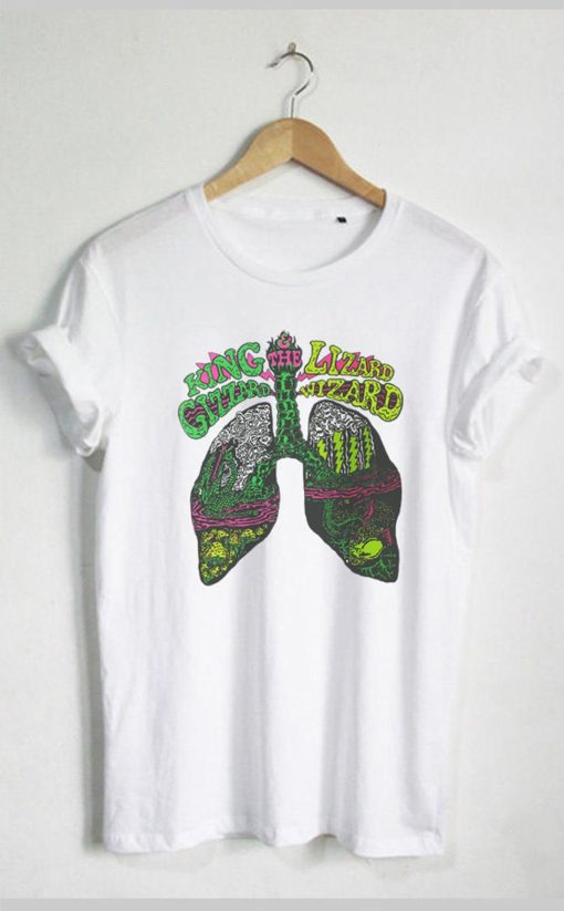 King Gizzard and The Lizard Wizard Lungs T Shirt (Oztmu)